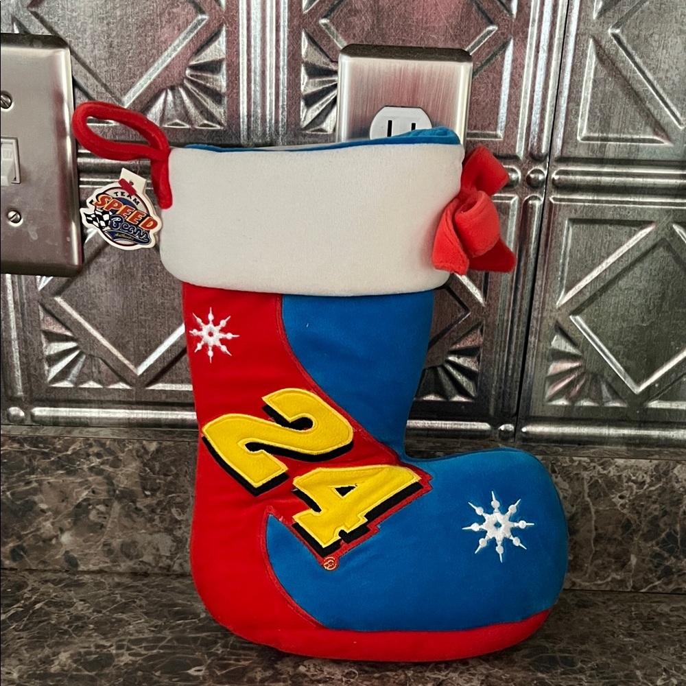 NASCAR Collector Jeff Gordon Racing Stocking - Picture 2 of 4